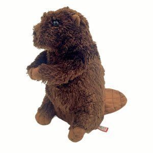 Douglas‎ Buddy Beaver Plush Stuffed Animal 7" Toy Brown Woodland Stuffed Animal